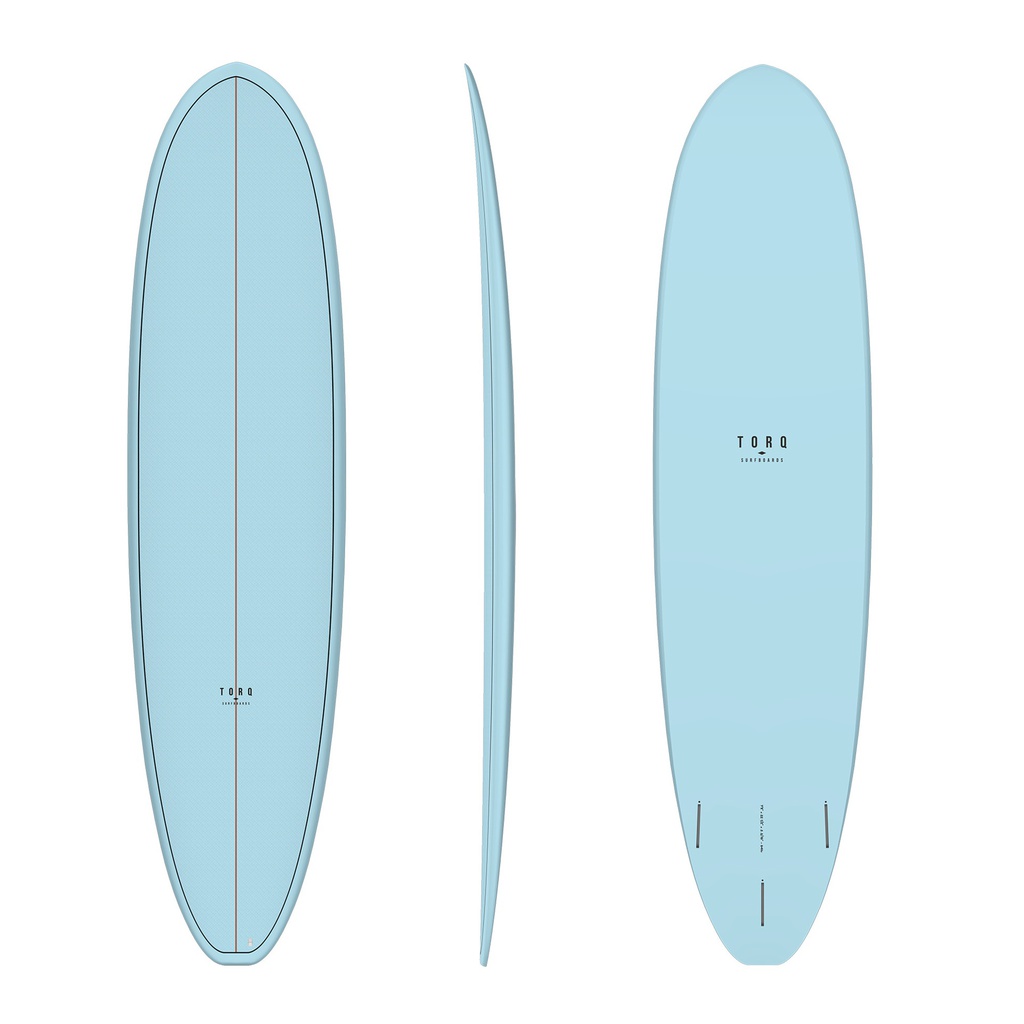 torq TET 7´8 - Funboard V+ - blue + pattern