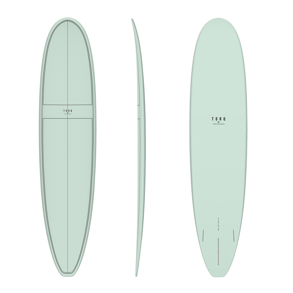 torq TET 8´6 - Longboard - palm + pattern