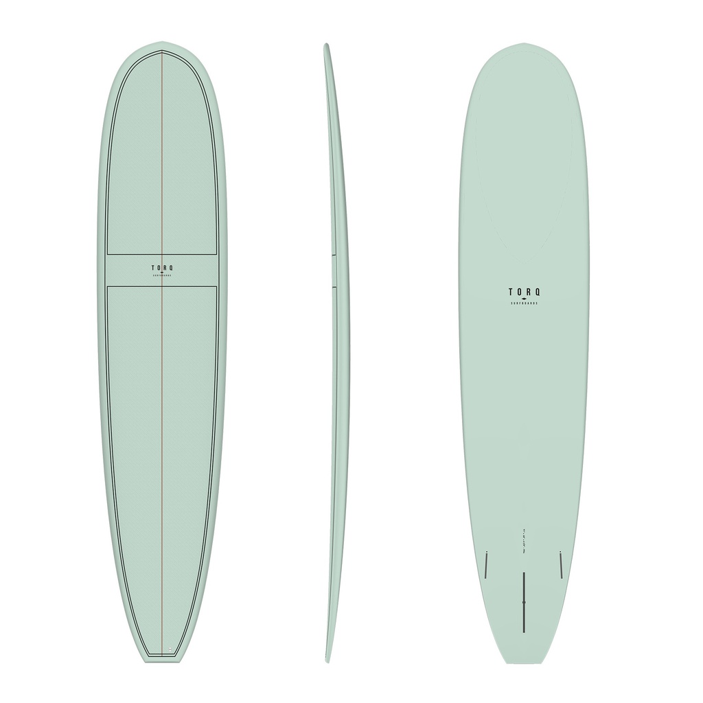 torq TET 9´1 - Longboard - palm + pattern