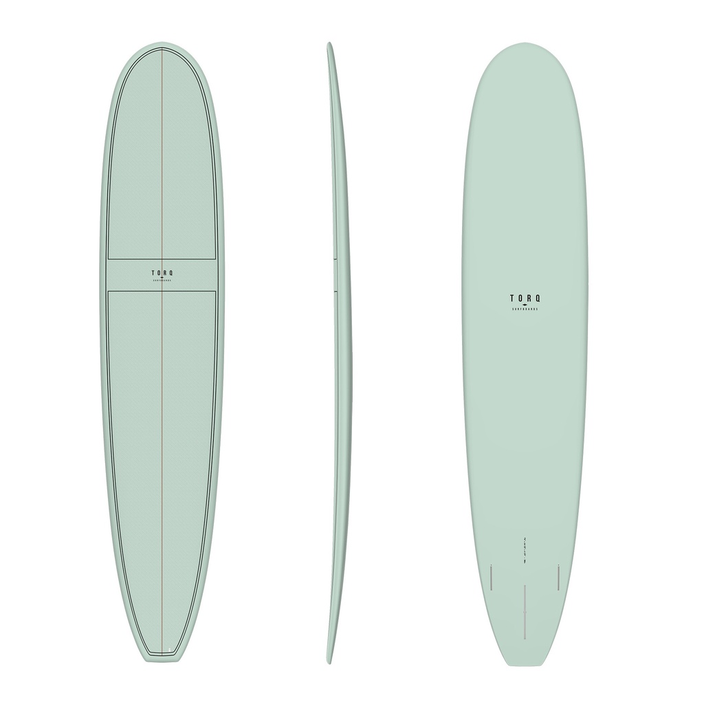 torq TET 9´6 - Longboard - palm + pattern