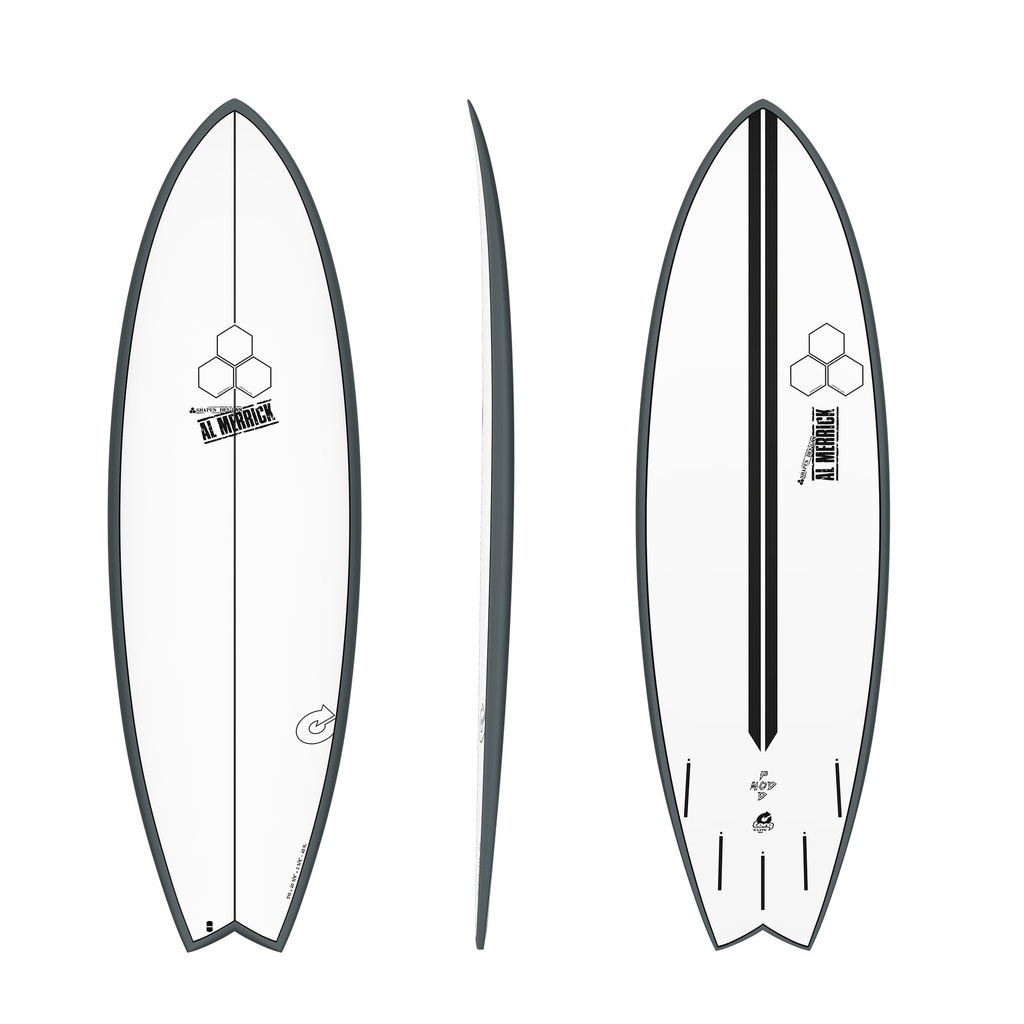 torq X-lite 5'10 - PodMod -  graphite rail + pinline