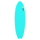 torq TET 6´3 - Fish - Miami Blue + Pinline 