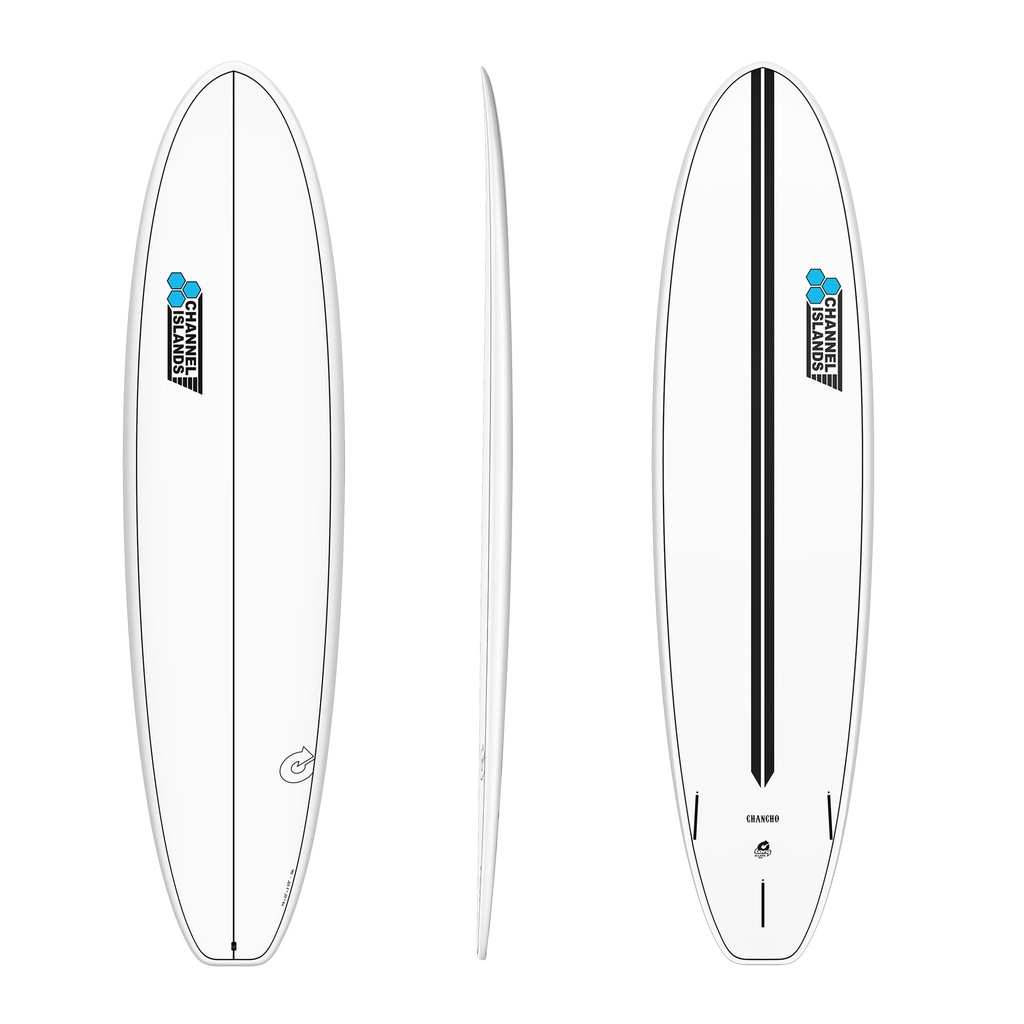 torq X-lite 7'6 - Chancho -  white + pinline