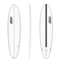 torq X-lite 7'6 - Chancho -  white + pinline