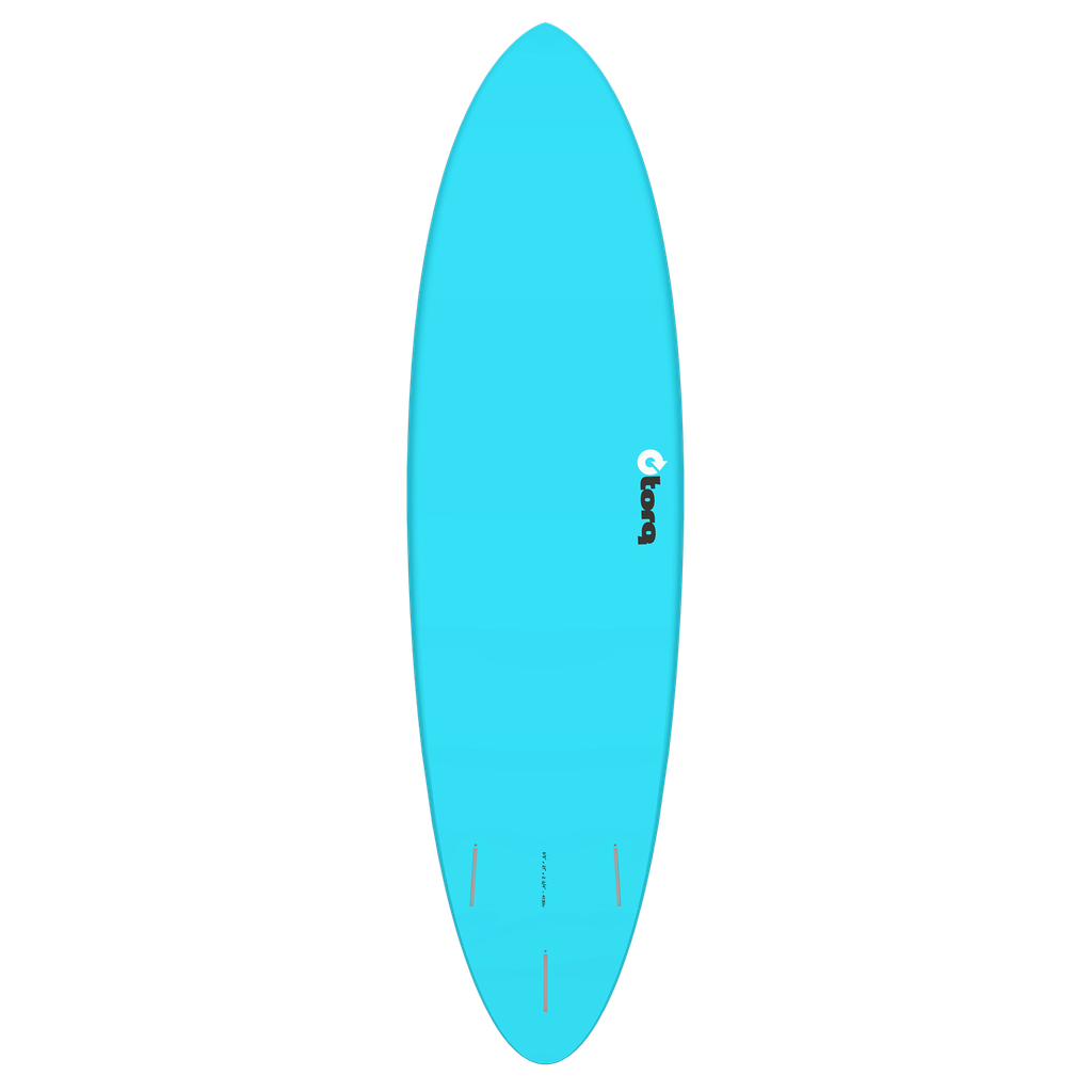 torq TET 6´8 - Funboard - Blue + Pinline 