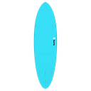torq TET 6´8 - Funboard - Blue + Pinline 
