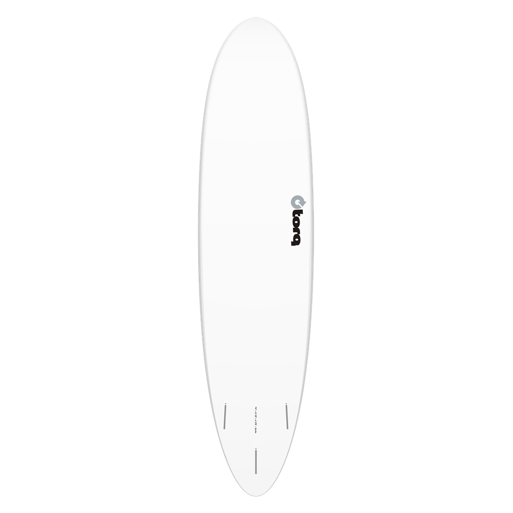 torq TET 7´6 - Funboard - White + Pinline 