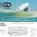 GO Softboards - Surf Wide Range 9'0 - Green 