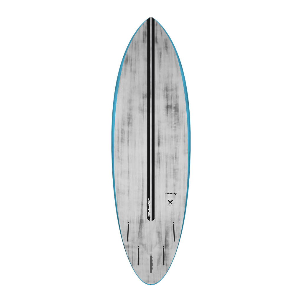 torq ACT 5´8 - Multiplier - Brushed Gray + Blue Rails
