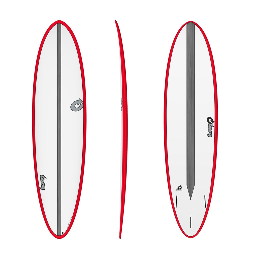Torq - ModFun 7'2 - TET - White + Carbon strip + Rail spray