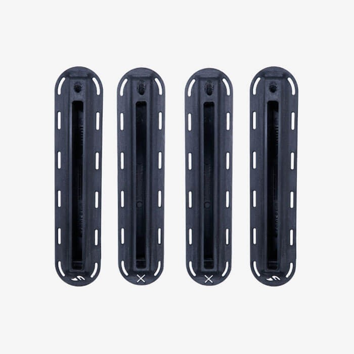 Futures - Quad Box Set (2x cx 1/2 + 2x cx 3/4) - Black - MFG
