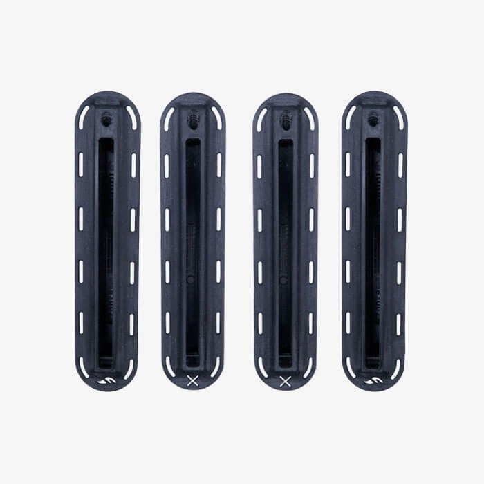 Futures - Quad Box Set (2x cx 1/2 + 2x cx 3/4) - Black - MFG