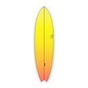 Torq - ModFish 6'3 - TET - yellow - orange fade 