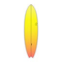 Torq - ModFish 6'10 - TET - yellow - orange fade 