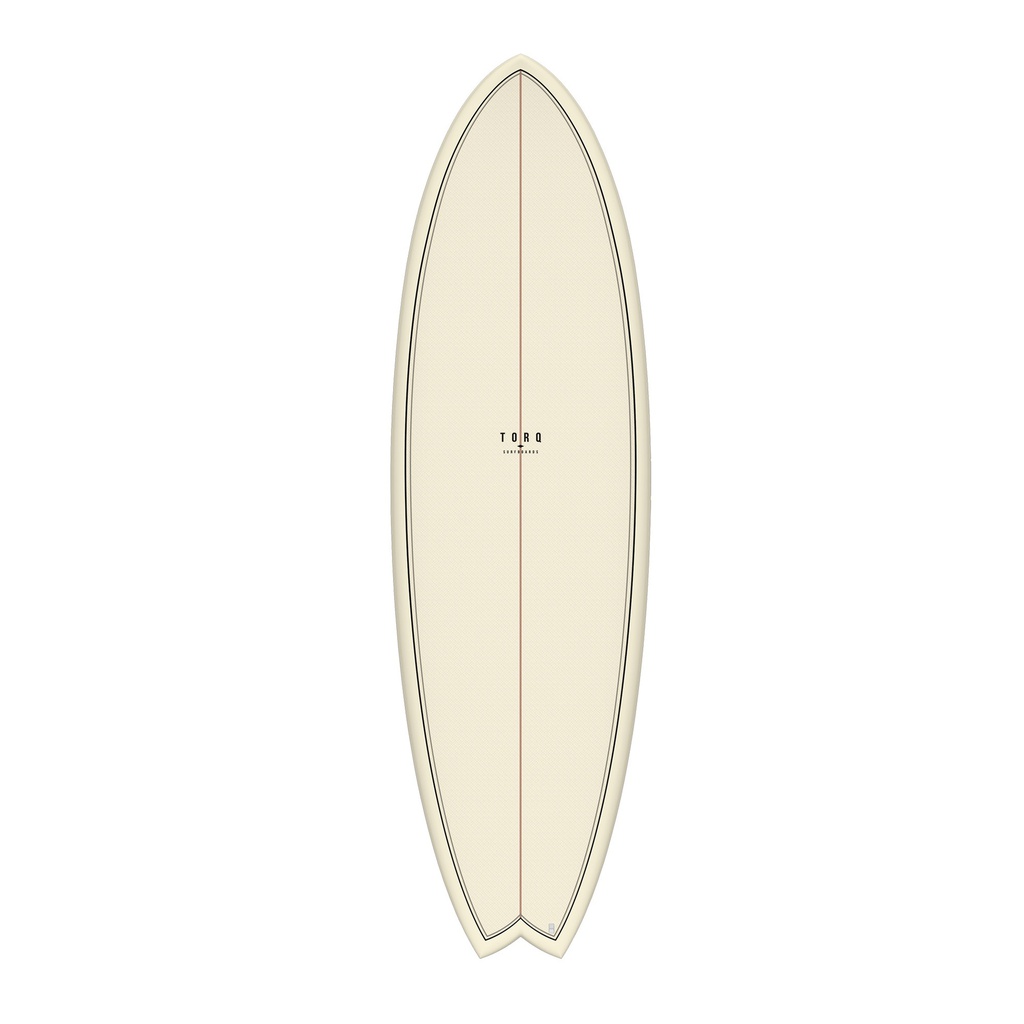 Torq - ModFish 5'11 - TET - cream + pattern