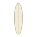 Torq - ModFish 6'3 - TET - cream + pattern