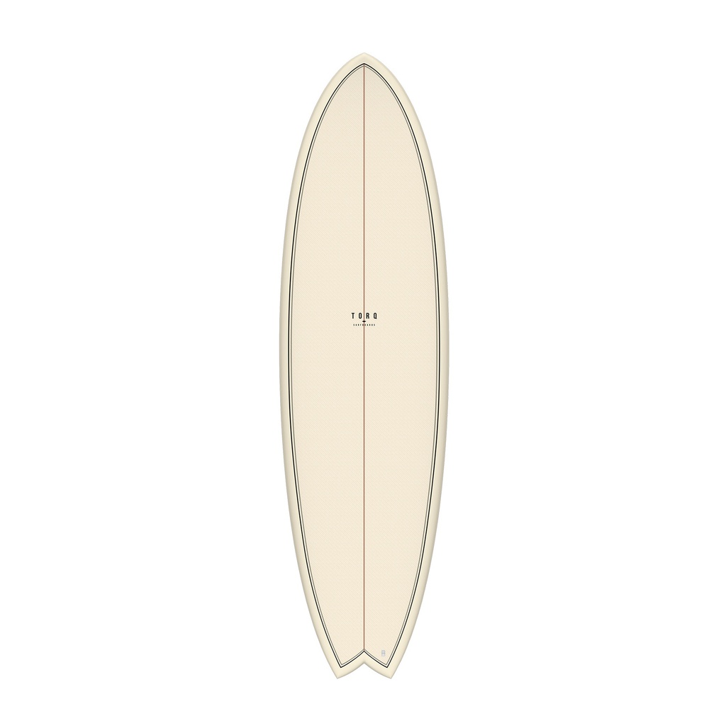 Torq - ModFish 6'6 - TET - cream + pattern