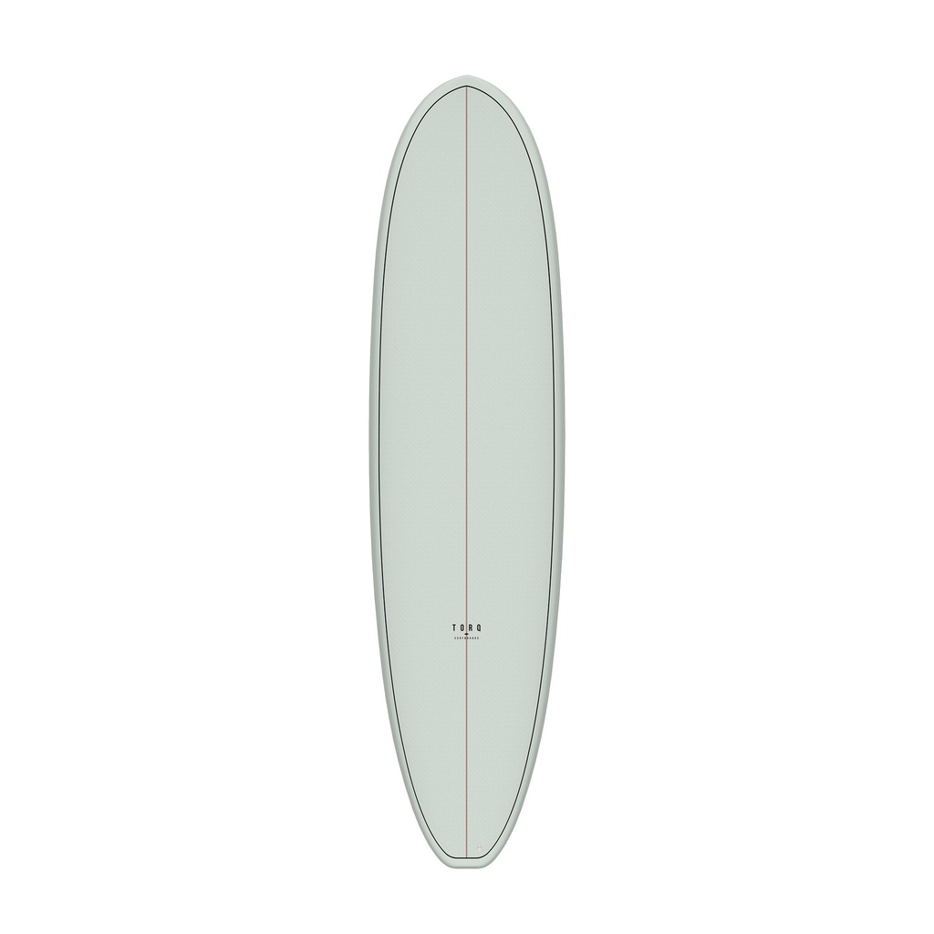 Torq - V+ Funboard 7'4 - TET - olive + pattern