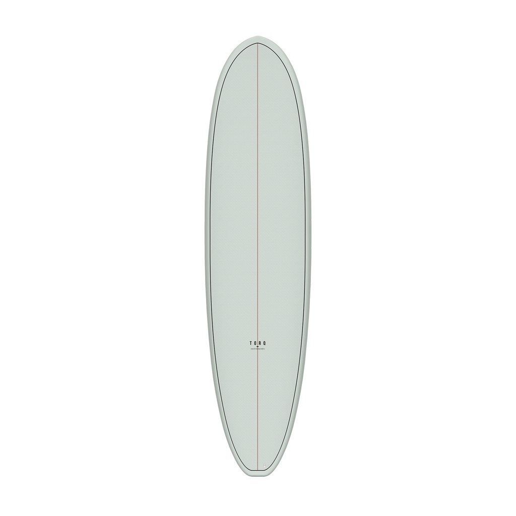 Torq - V+ Funboard 7'8 - TET - olive + pattern