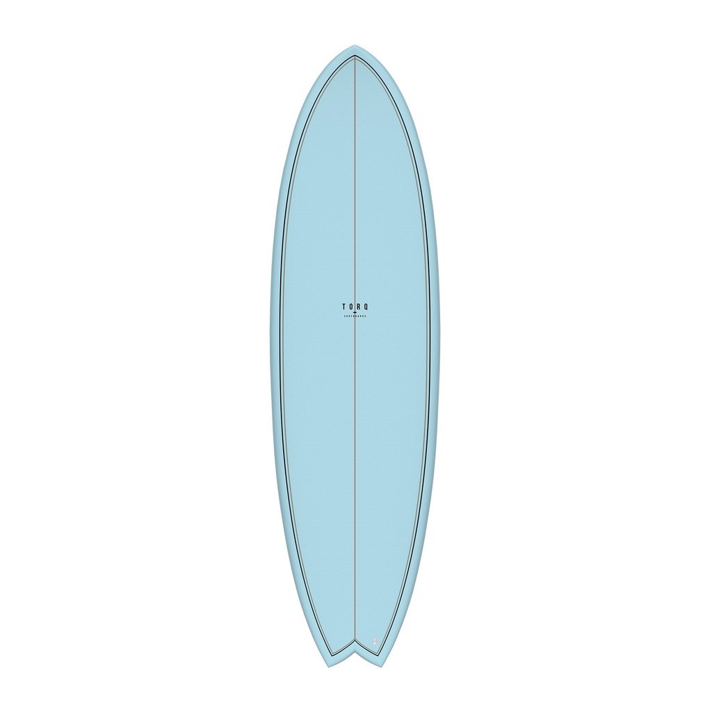 Torq - ModFish 6'3 - TET - blue + pattern