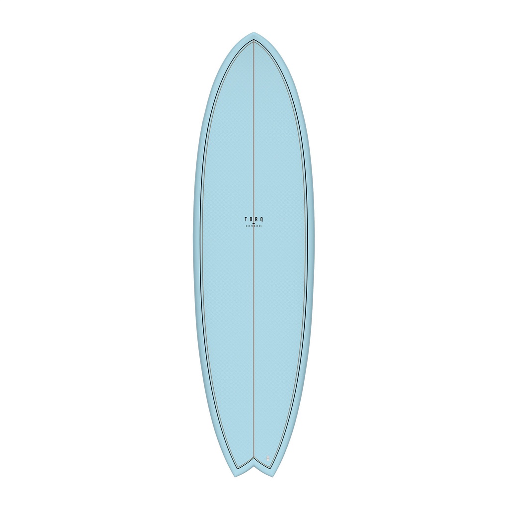 Torq - ModFish 6'3 - TET - blue + pattern