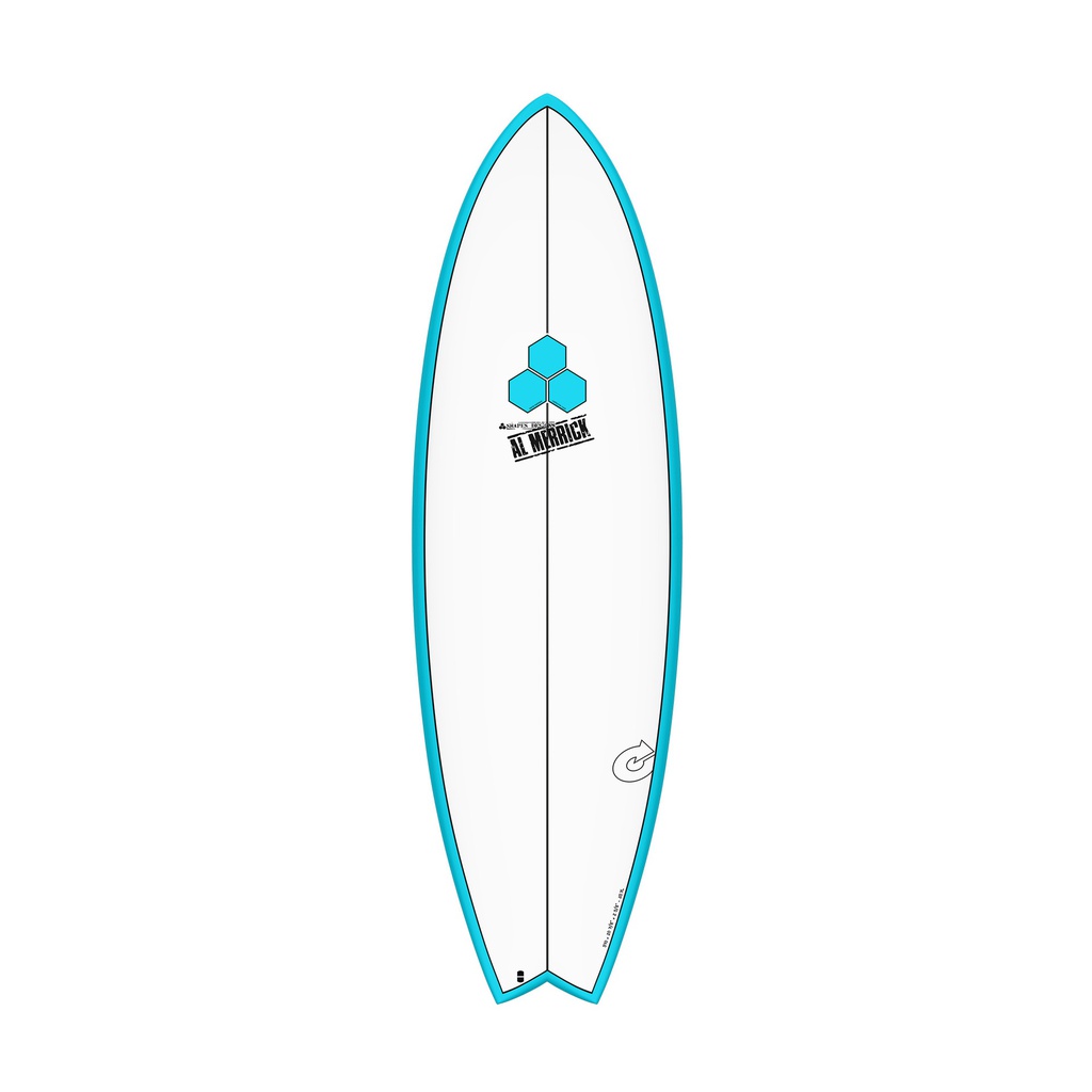 Torq - PodMod 6'2 - X-Lite -  blue Rail + pinline