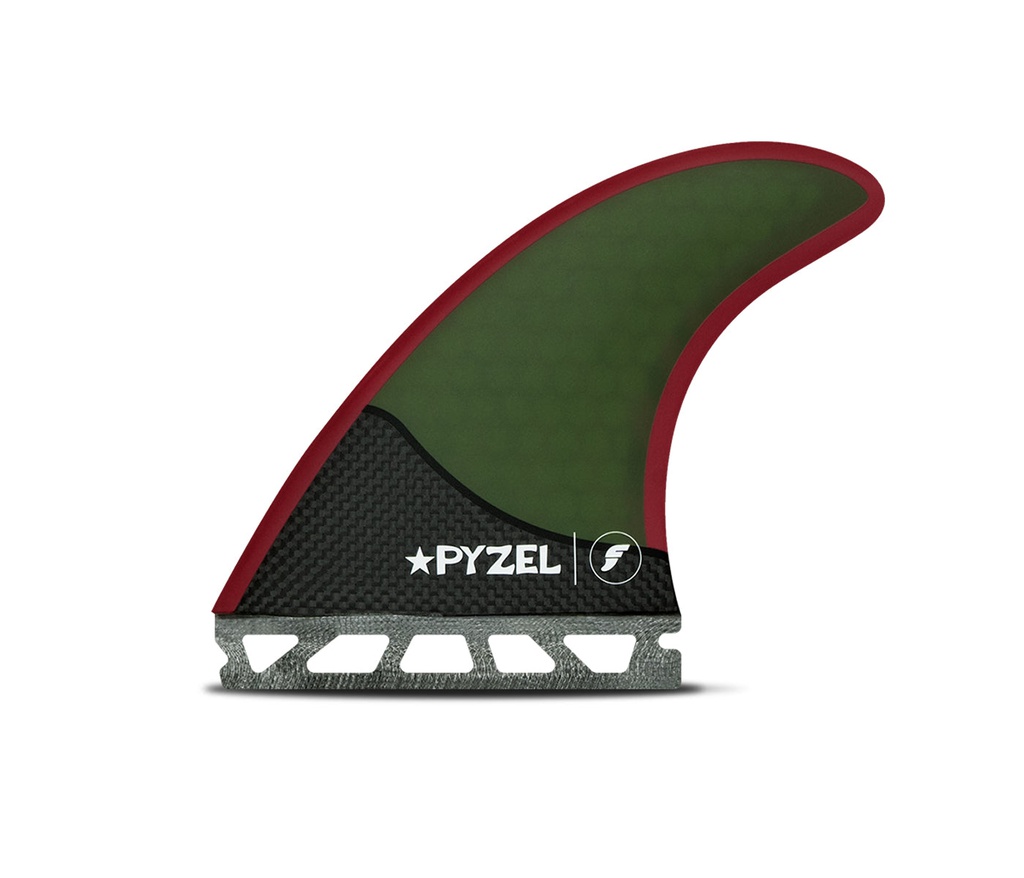 Futures - Pyzel Thruster (M) - Honeycomb - Green/Red