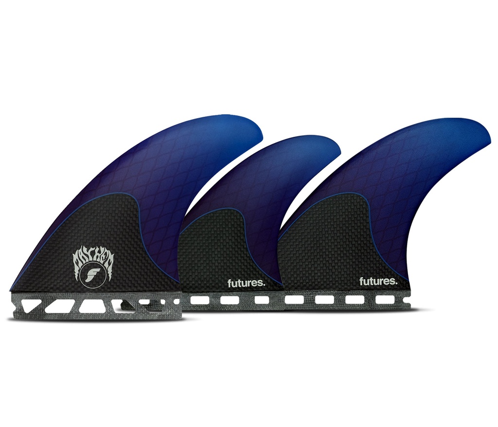 Futures - Mayhem 3.0 (M) 5-Fin - Honeycomb - Blue