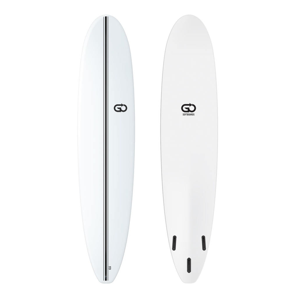 GO Softboards - Surf Range 9'0 - White 