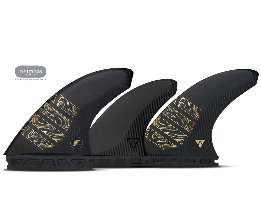 Futures - Vector 3/2 5-Fin (M) - Alpha (NetPlus) - Carbon/Gold