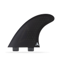 ROAM - All Round Thruster Fin Set Dual Tab (L) - Black