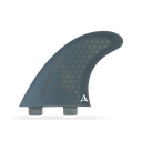 ROAM - All Round Thruster Fin Set Dual Tab (M) - Smoke