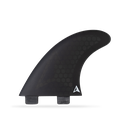 ROAM - All Round Thruster Fin Set Dual Tab (S) - Black