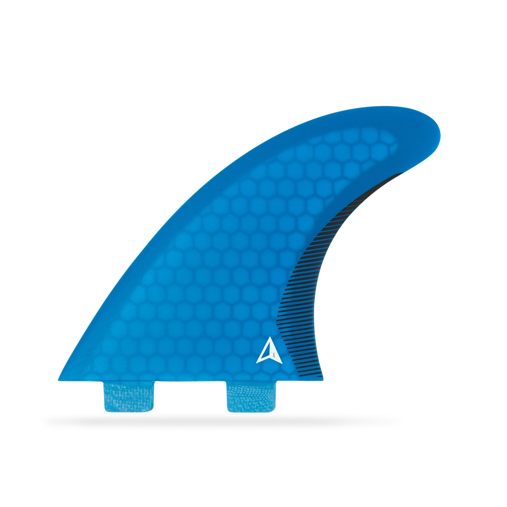 ROAM - Performance Thruster Fin Set Dual Tab (L) - Blue