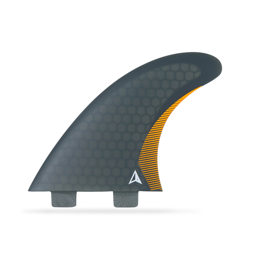 ROAM - Performance Thruster Fin Set Dual Tab (L) - Smoke