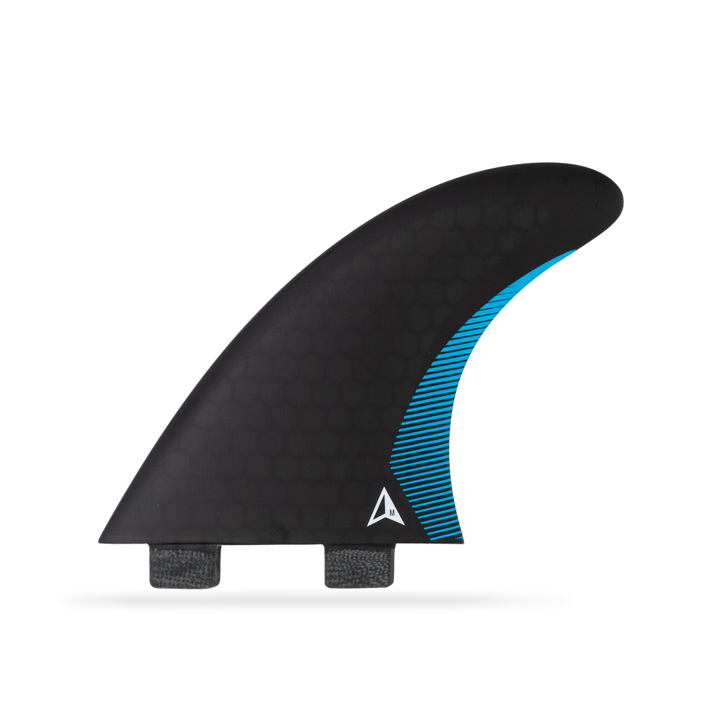 ROAM - Performance Thruster Fin Set Dual Tab (M) - Black