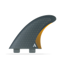 ROAM - Performance Thruster Fin Set Dual Tab (M) - Smoke