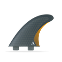 ROAM - Performance Thruster Fin Set Dual Tab (M) - Smoke