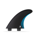 ROAM - Performance Thruster Fin Set Dual Tab (S) - Black