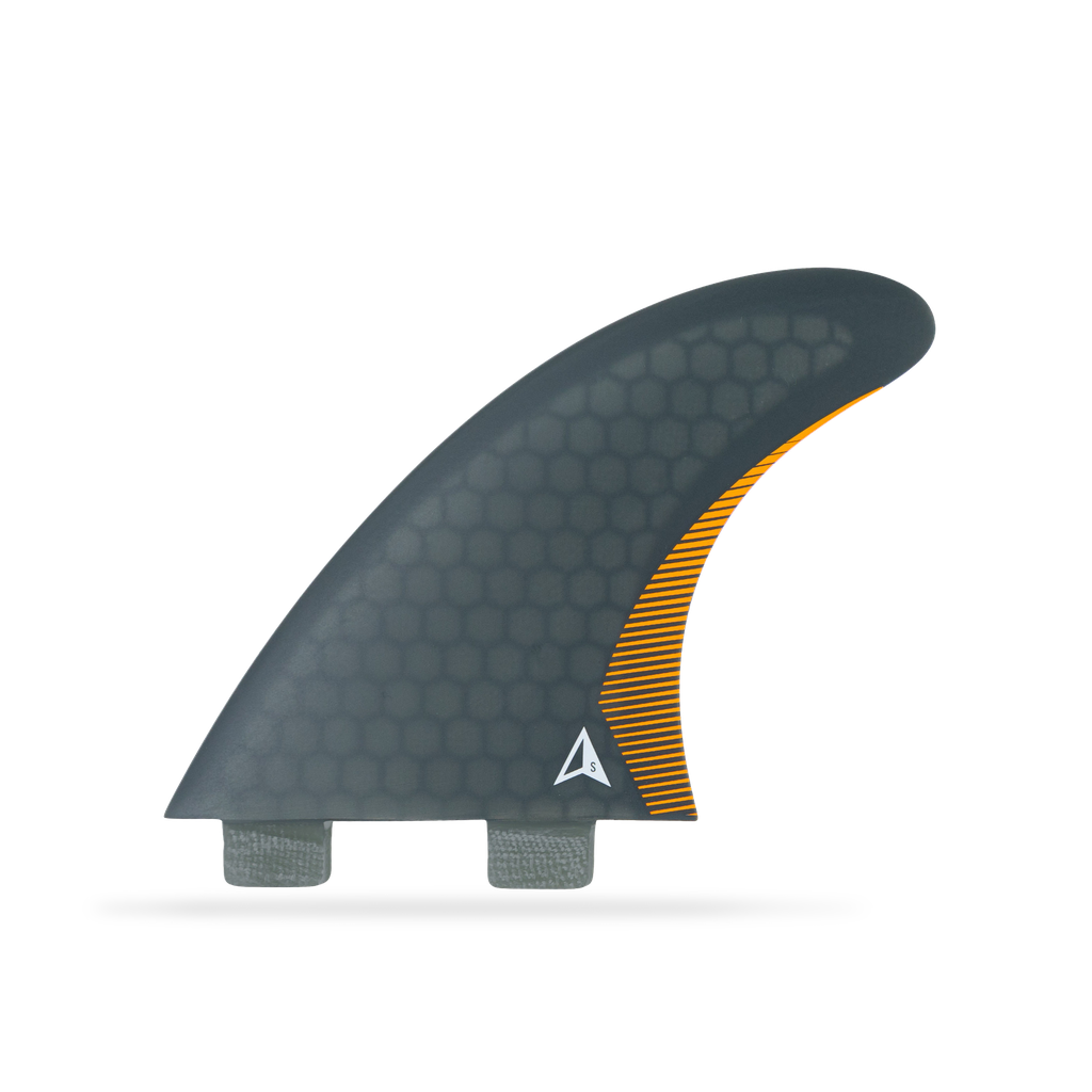 ROAM - Performance Thruster Fin Set Dual Tab (S) - Smoke