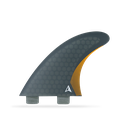 ROAM - Performance Thruster Fin Set Dual Tab (S) - Smoke