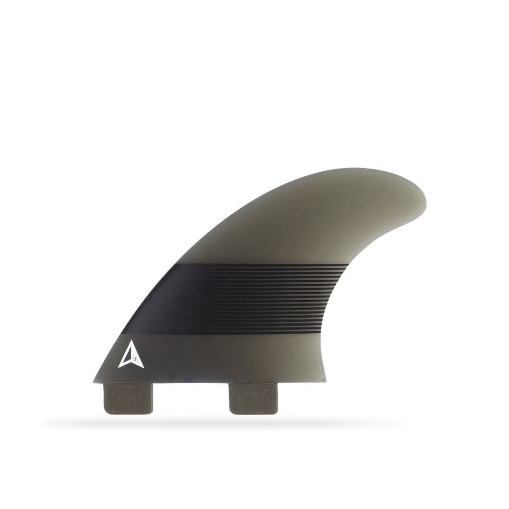 ROAM - Side Bites Fin Set Dual Tab (M) - Smoke