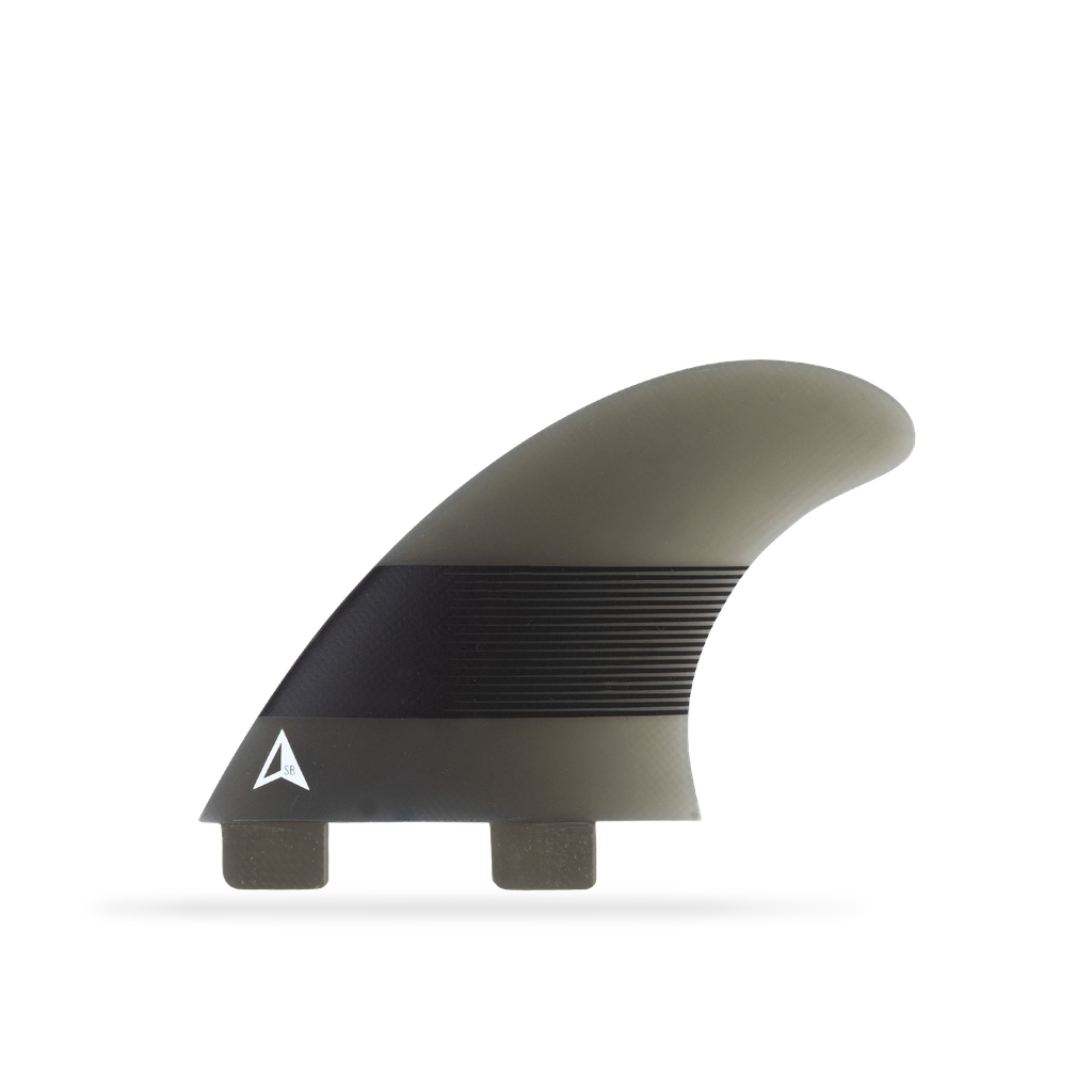 ROAM - Side Bites Fin Set Dual Tab (M) - Smoke