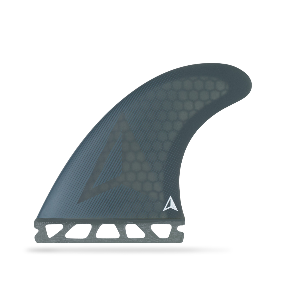 ROAM - All Round Thruster Fin Set Single Tab (L) - Smoke