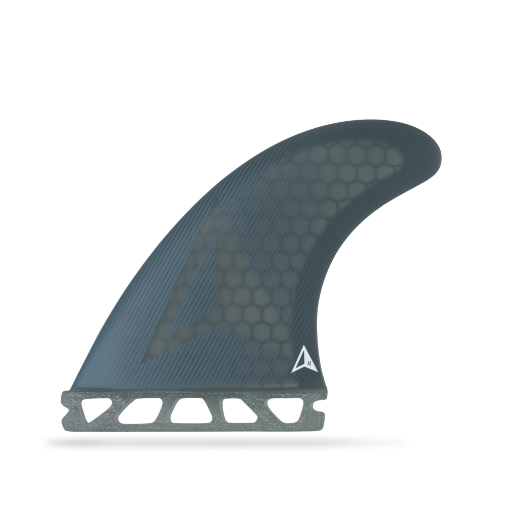 ROAM - All Round Thruster Fin Set Single Tab (M) - Smoke
