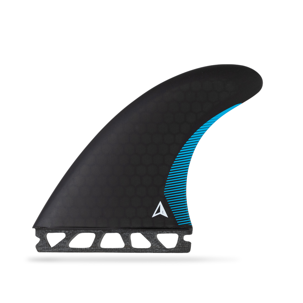 ROAM - Performance Thruster Fin Set Single Tab (L) - Black