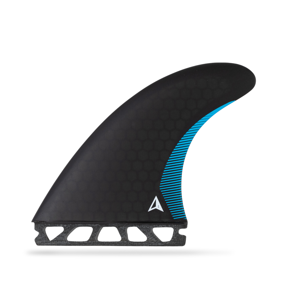 ROAM - Performance Thruster Fin Set Single Tab (L) - Black