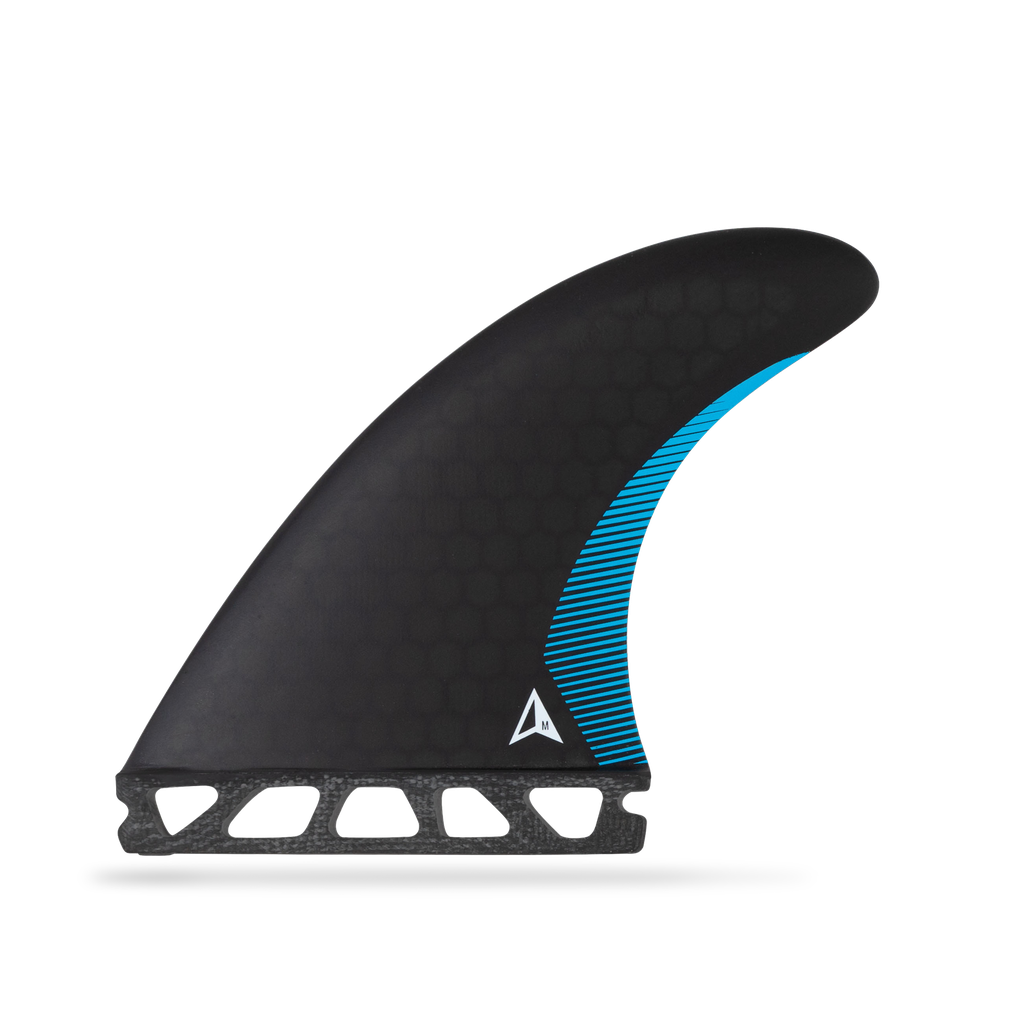 ROAM - Performance Thruster Fin Set Single Tab (M) - Black