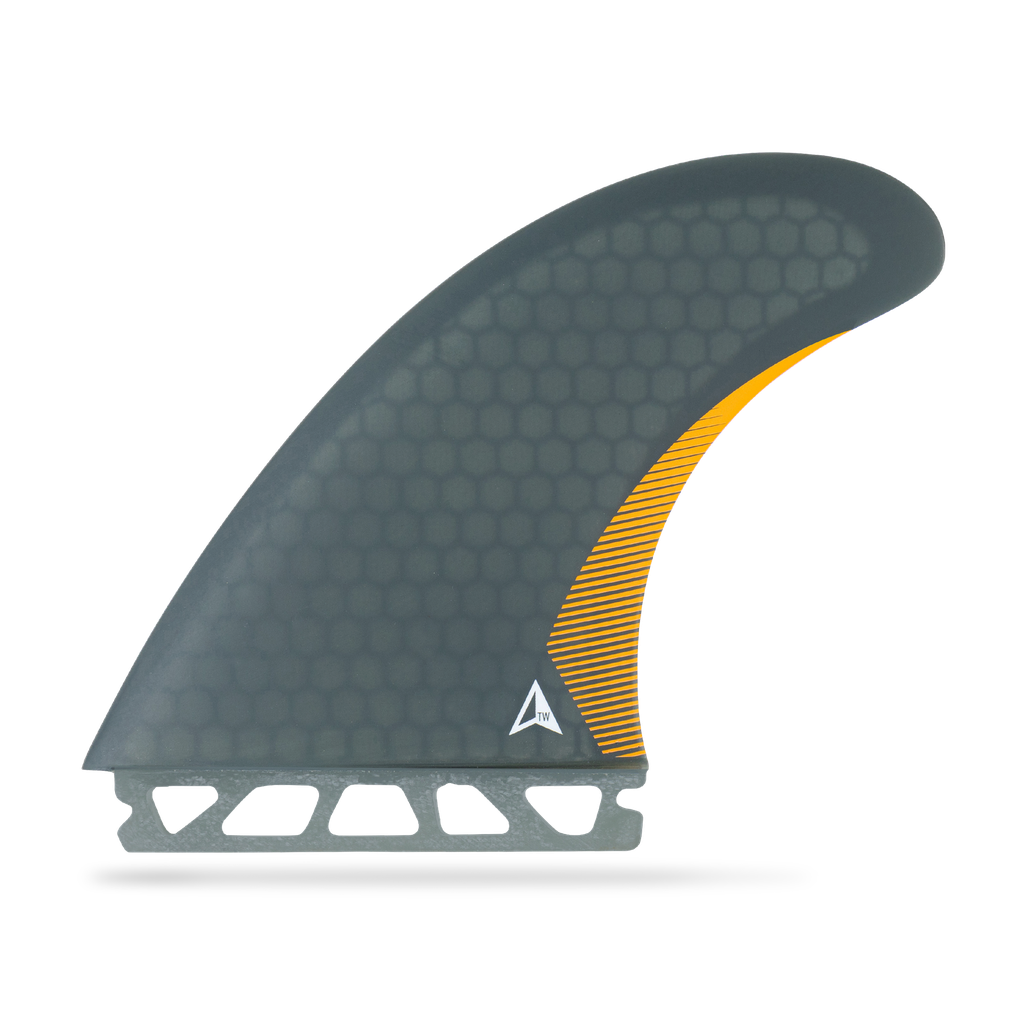 ROAM - Twin Fin Set Single Tab (M) - Smoke