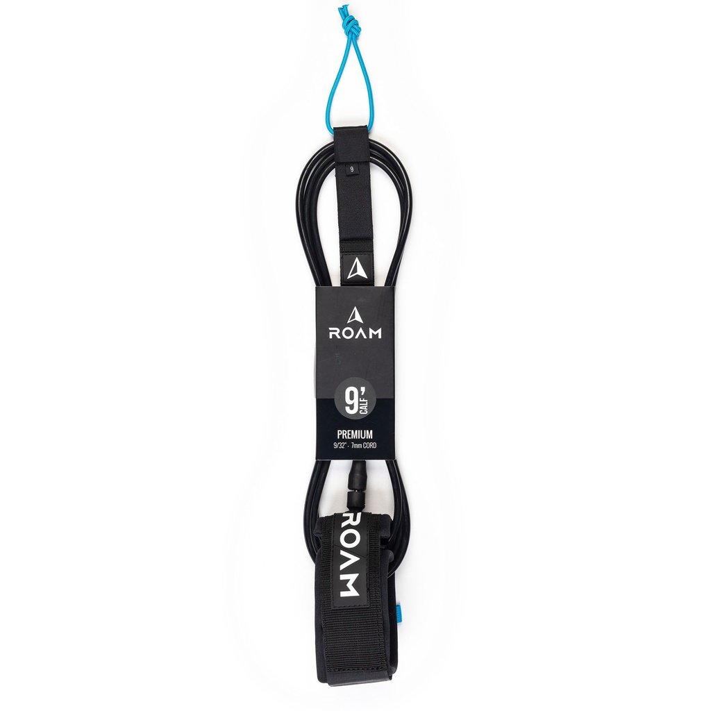 ROAM - Premium Calf Leash 9' - Black
